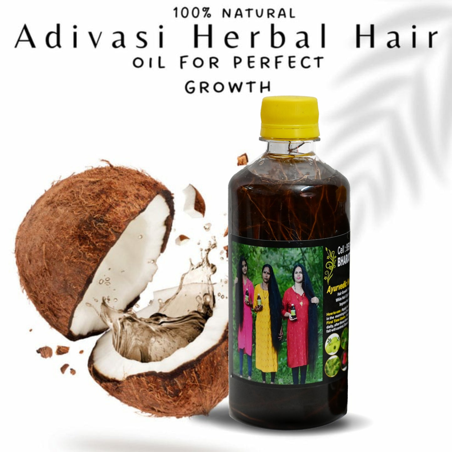 BHARATH ADIVASI HERBAL HAIR OIL